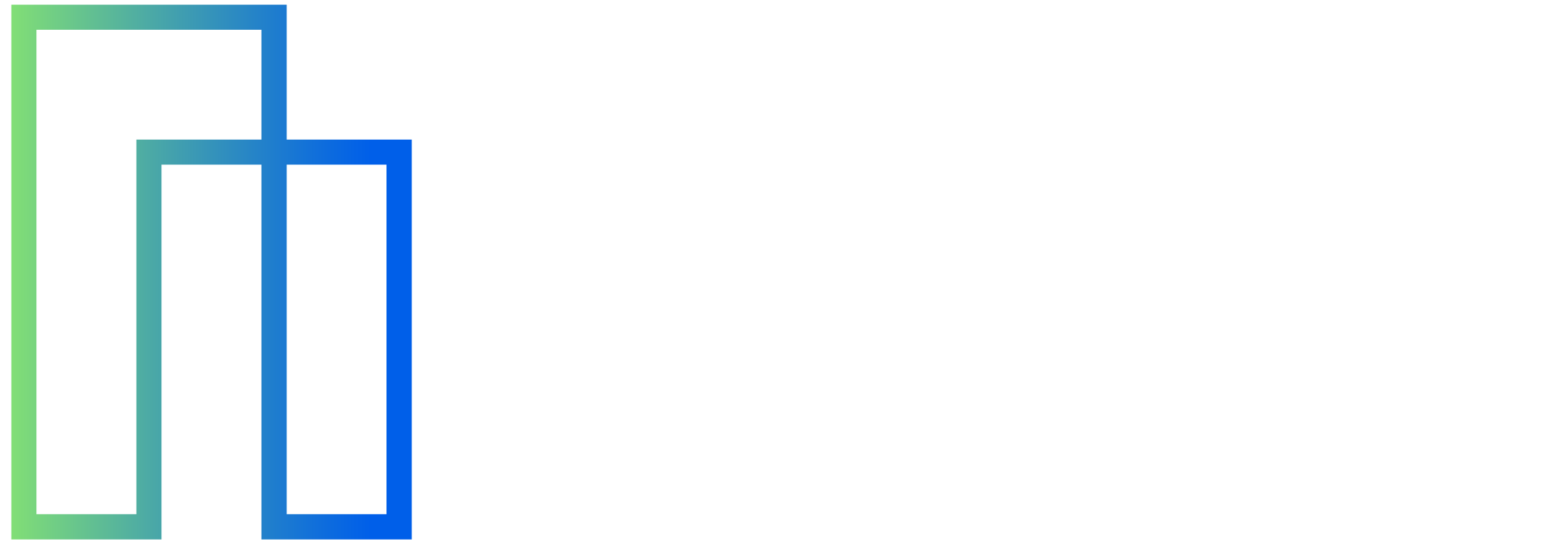 White text variant of the Nadler Modular logo