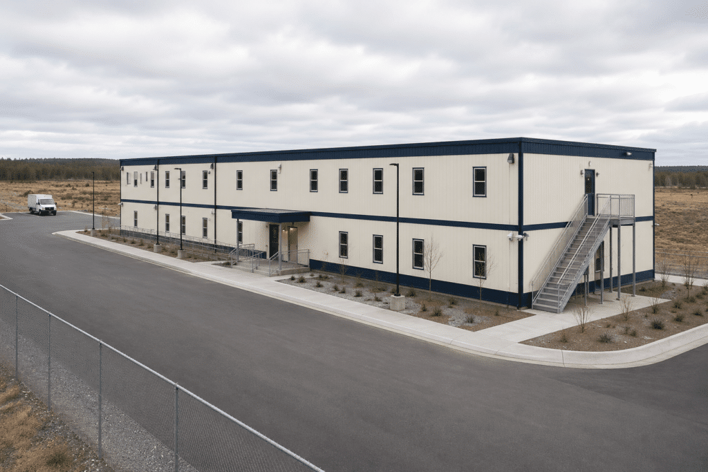 Modular Base Station Military Base Modular Buildings | GSA Certified | Nadler