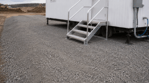 Drainage Gravel pad